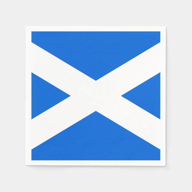 Scottish Flagga pncn Pappersservett (Framsidan)