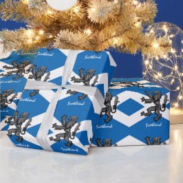 Scottish Flagga, Rampant & Gifts Scotland/sport fl Presentpapper