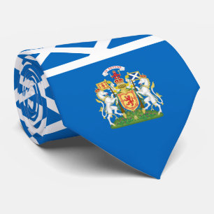 Scottish Flagga & Royal Jackar av Arm, Skottland Slips