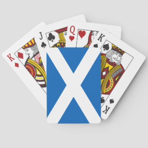 Scottish Flagga (Saltire) (Skottland Flagga) Casinokort