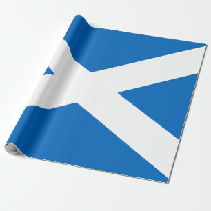Scottish Flagga (Saltire) (Skottland Flagga) Presentpapper