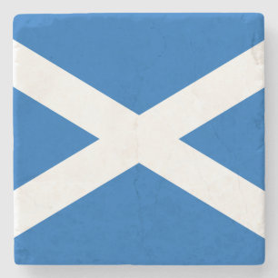 Scottish Flagga (Saltire) (Skottland Flagga) Stenunderlägg