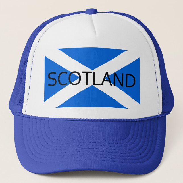 Scottish Flagga Scotland hatcn Keps (Framsida)