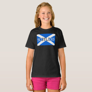 Scottish Flagga Scotland Inverterad clocn T Shirt