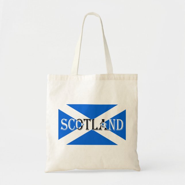 Scottish flagga Scotland inverterad substans Tygkasse (Framsidan)