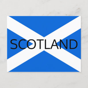 Scottish Flagga Scotland Pccon Vykort