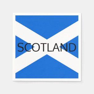Scottish Flagga Scotland Pncn Pappersservett