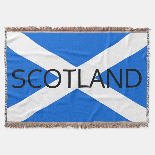 Scottish Flagga Scotland tbcent Filt (Framsidan)