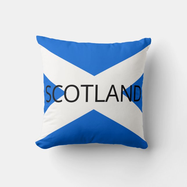 Scottish Flagga Scotland tpcnt Kudde (Framsida)