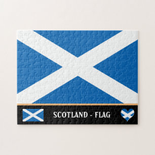 Scottish Flagga & Scottish land / Scotland Pussel