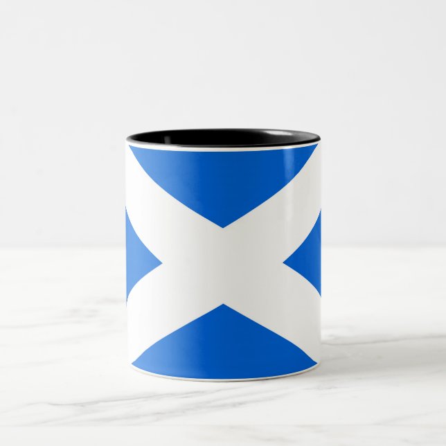 Scottish Flagga Two-Tone Mugg arc (Center)