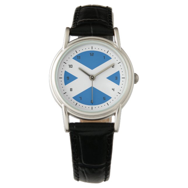 Scottish flagga Watch Armbandsur (Framsida)