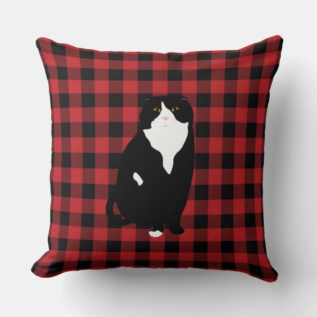 Scottish Fold Cat Dekorativ kudde (Framsida)
