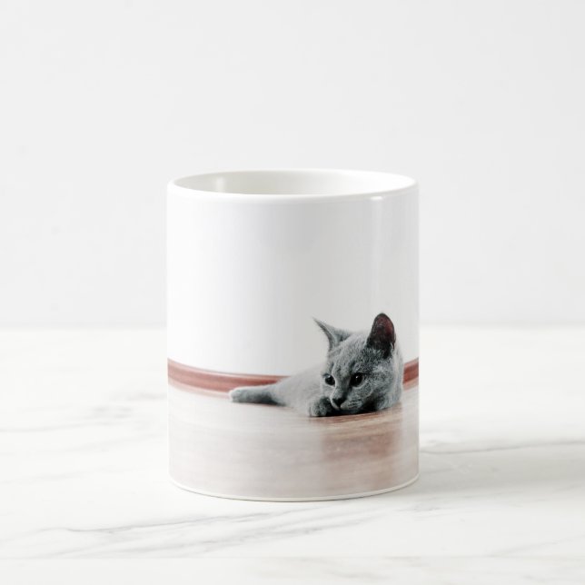 Scottish Fold Cat Kitten Toppen Cute Kaffemugg (Center)
