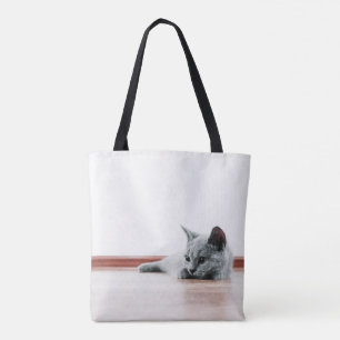 Scottish Fold Cat Kitten Toppen Cute Tygkasse