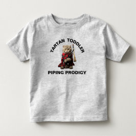 Scottish Fold Cat med Bagpipes T Shirt