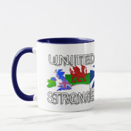 Scottish folkomröstning Stronger Together Mugg