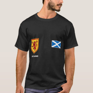 Scottish Football Soccer Jersey T Shirt