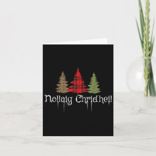 Scottish Gaelic God jul Nollaig Chridheil Kort