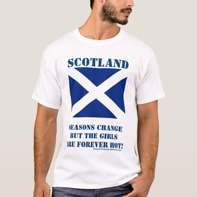 SCOTTISH GIRLS TEE SHIRT (Framsida)