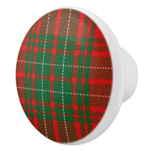 Scottish Grandeur Klan Cumming Red Tartan Play Knopp