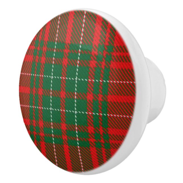 Scottish Grandeur Klan Cumming Red Tartan Play Knopp (Höger)