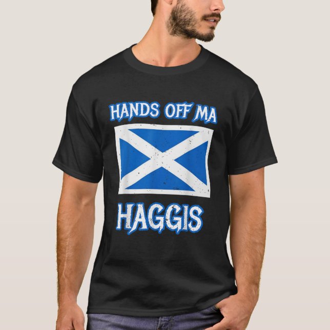 Scottish Haggis Scotland Cuisine Food Funny C T Shirt (Framsida)
