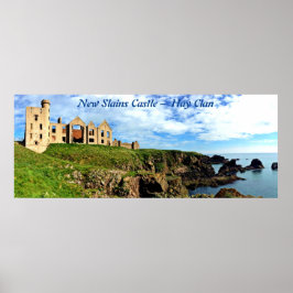 Scottish Hay Klans New Slains Castle Photo Poster