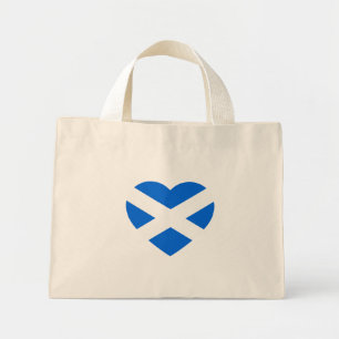 Scottish Heartflag ttcn Mini Tygkasse