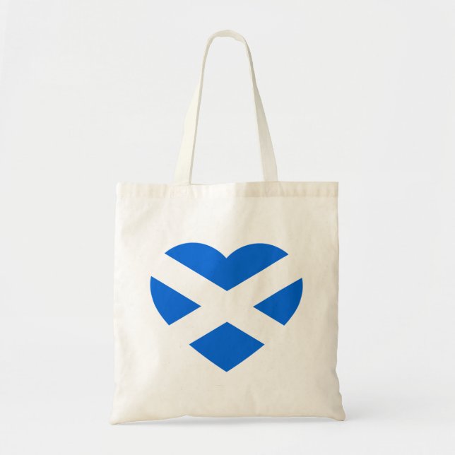 Scottish Heartflaggbtcn Tygkasse (Framsidan)