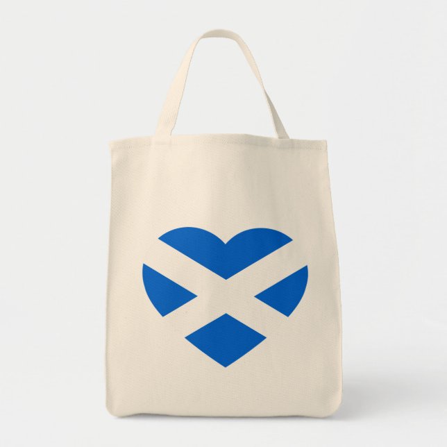 Scottish Heartflagggtcn Tygkasse (Framsidan)