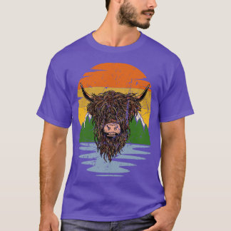 Scottish Highland Cattle 4 T Shirt