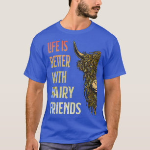 Scottish Highland Cattle Farmer Beef Cow Breeder T Shirt
