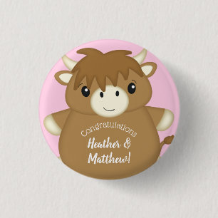 Scottish Highland Cow Baby Shower Rosa Knapp