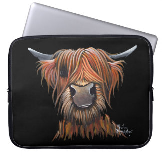 Scottish Highland Cow 'BRUCE' Laptop sleeve