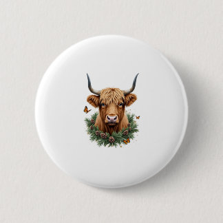 Scottish Highland Cow Cattle Hairy Cow Christmas W Knapp
