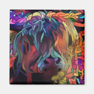 Scottish Highland Cow Magnet