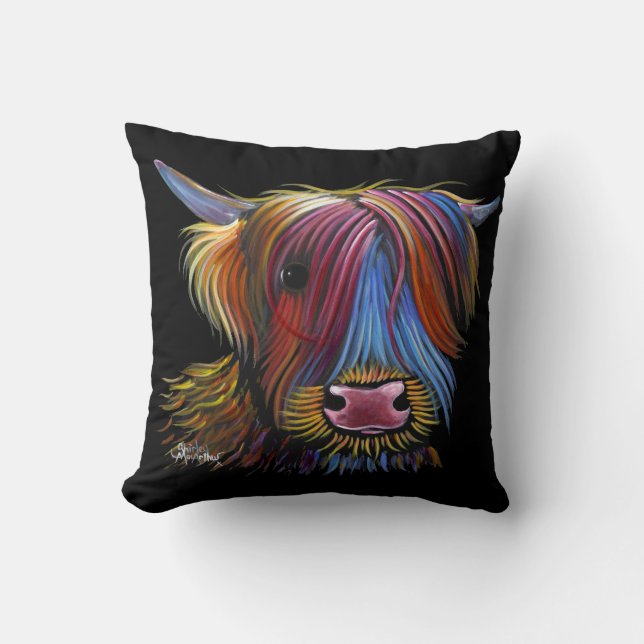 Scottish Highland Cow PODGER av Shirley M Kudde (Framsida)