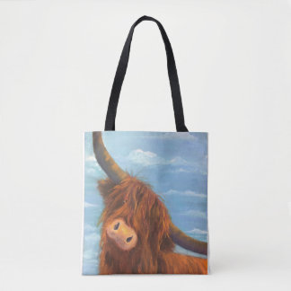 Scottish Highland Cow Tygkasse