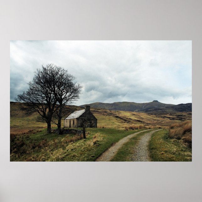 Scottish Highland liggande Skriv ut Poster (Framsidan)
