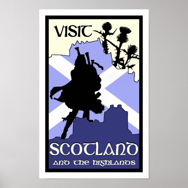 Scottish Highland Poster (Framsidan)