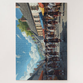 Scottish Highland Village Jigsaw Puzzle Pussel