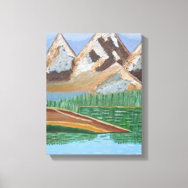 Scottish Highlands 3 canvas (Framsida)