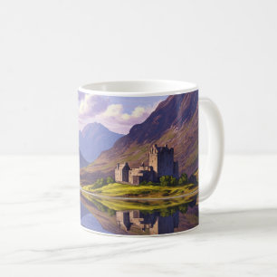 Scottish Highlands Castle Travel Kaffemugg