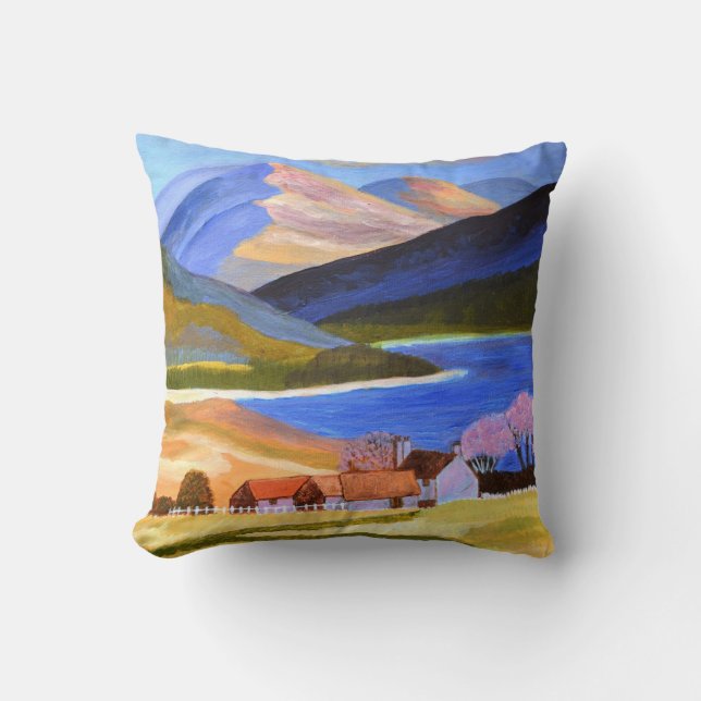 Scottish Highlands Cushion Kudde (Framsida)