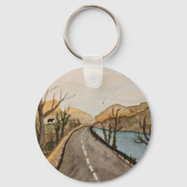 Scottish Highlands Keychain Nyckelring