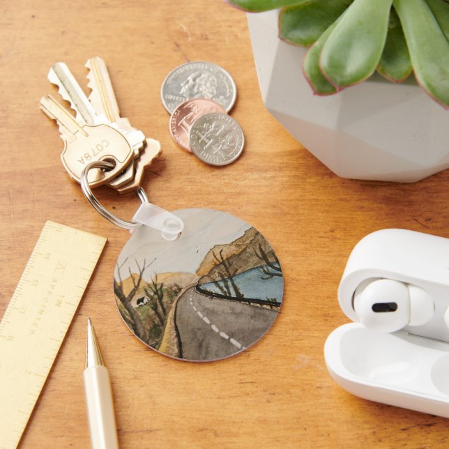 Scottish Highlands Keychain Nyckelring (Skrivbord)