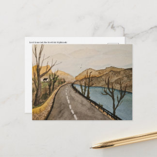 Scottish Highlands Postcard Vykort