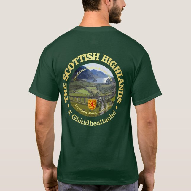 Scottish Highlands T Shirt (Baksida)