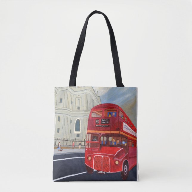 Scottish Highlands Tote Bag Tygkasse (Framsida)